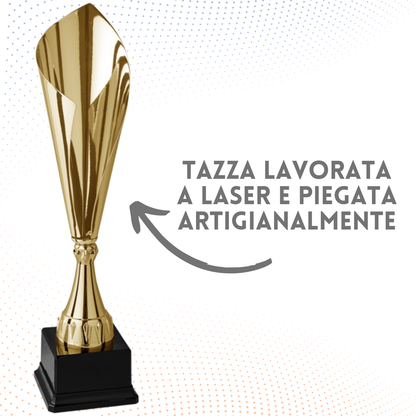 Tris di trofei personalizzati 47 - 44 - 41 cm | Cod. 4.489
