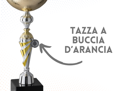 Coppa da 39 cm gold con tazza in metallo | Cod. 9.192G