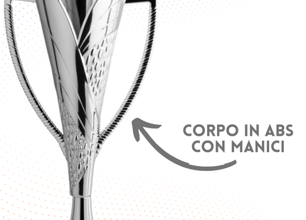Coppa da 36 cm in ABS con base in marmo | Cod. 12.281