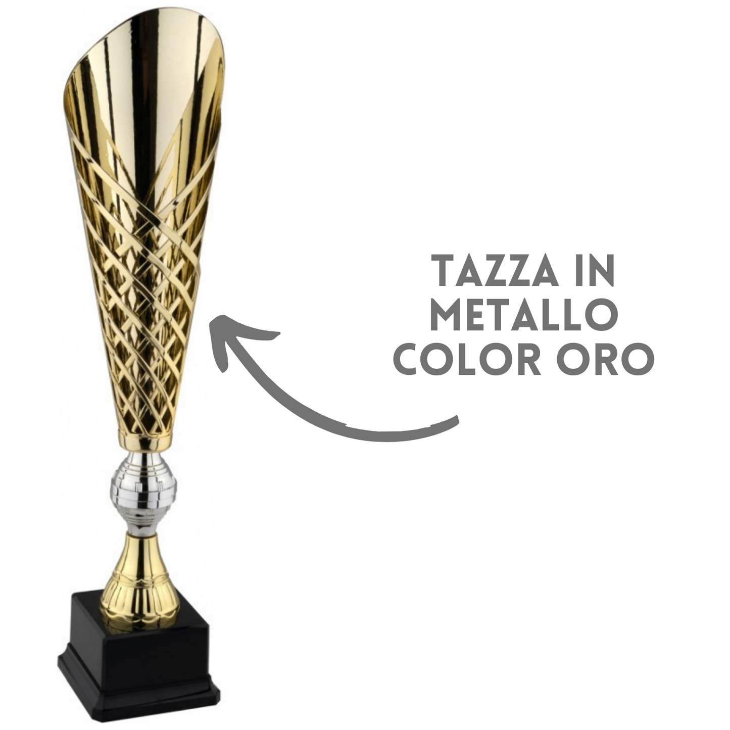 Coppa premiazione personalizzata da 47 cm Cod. 4.461