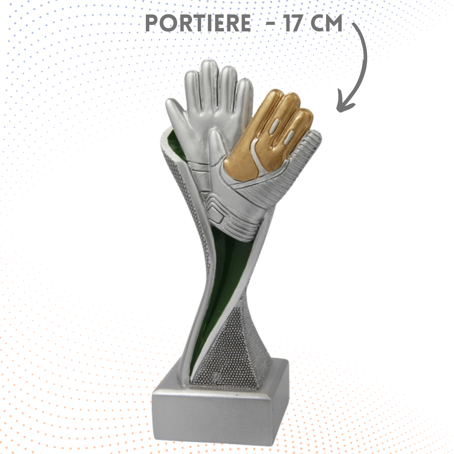 Set completo 5 pezzi premiazioni calcistiche | Cod. Giove