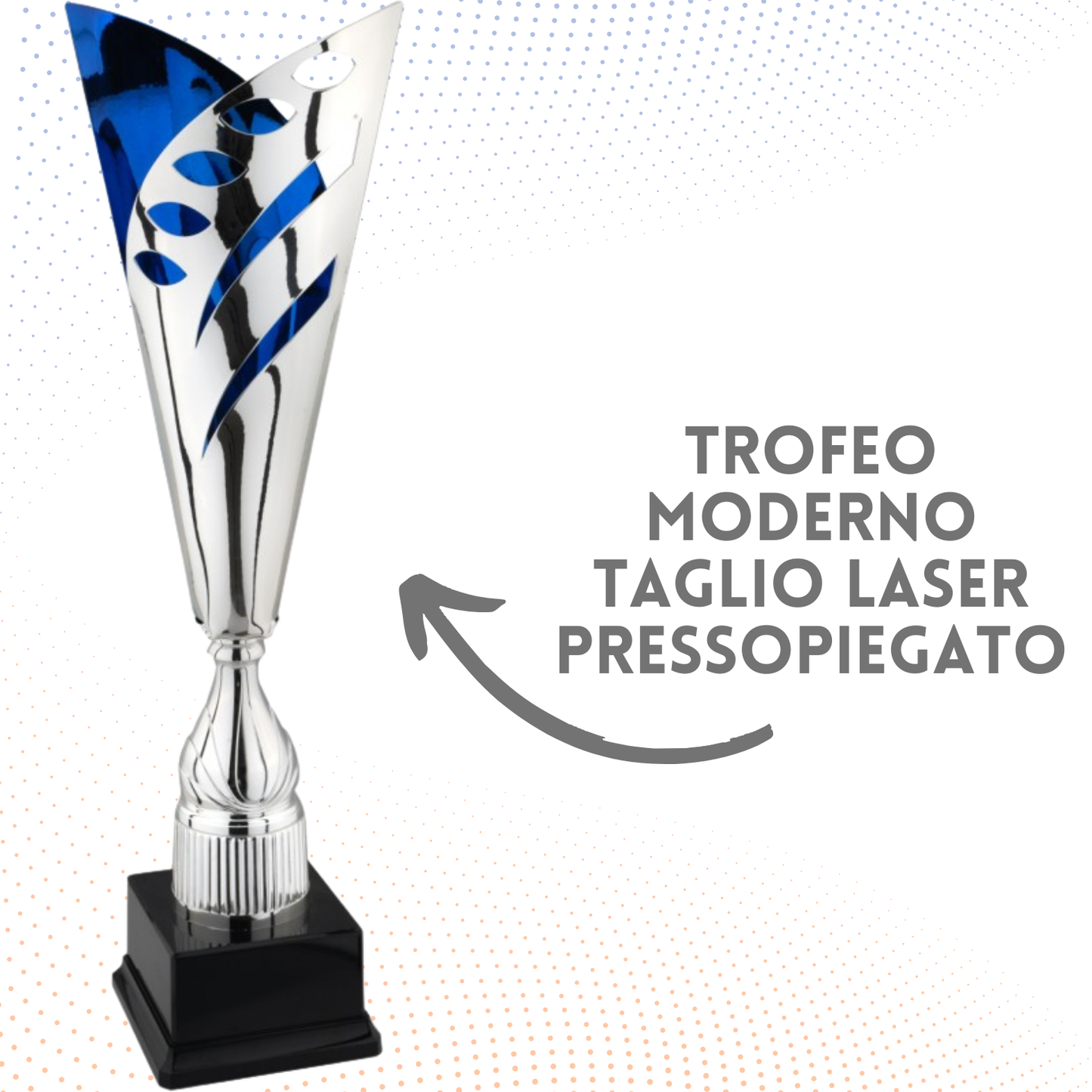 Trofeo in metallo da 64 cm, peso da 2,7 Kg | Cod. 3.191