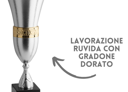 Tris di premiazioni personalizzate 58 - 55 - 49 cm | Cod. 2.419