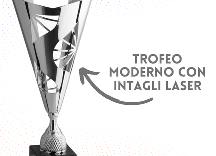 Trofeo in metallo da 67 cm, peso da 3,8 Kg | Cod. 1.032