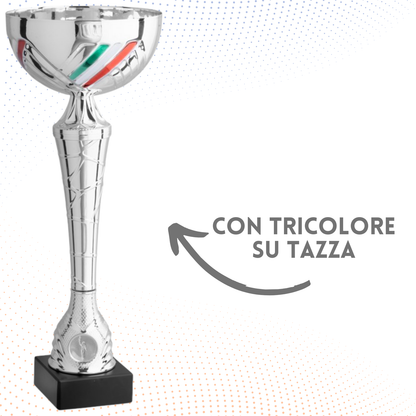 Coppa da 36 cm con base in marmo nero | Cod. 11.012