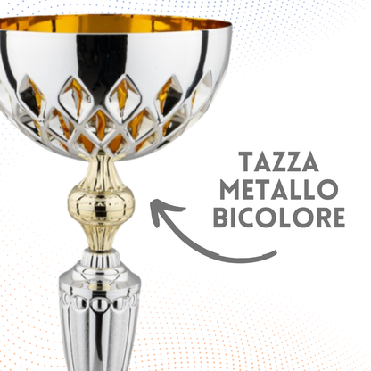 Tris di coppe personalizzate 39 - 36 - 33 cm | Cod. 10.021T