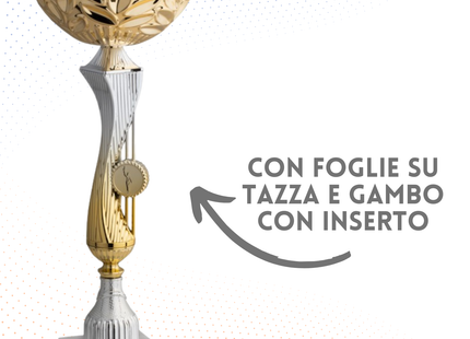 Coppa da 42 cm con base in marmo | Cod. 11.541