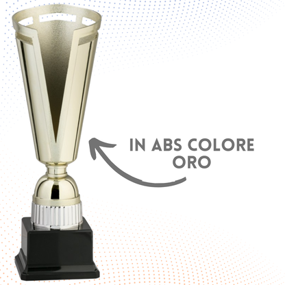 Coppa da 30 cm in ABS colore oro | Cod. 8.631