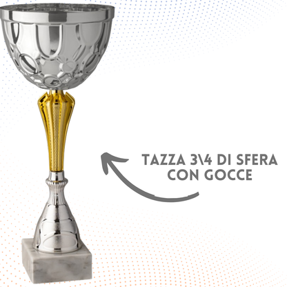 Set 4 Coppe da 43 - 39 - 36 - 32 cm | Cod. 9.229S