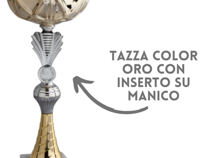 Set 4 premiazioni da 37 - 33 - 30 - 26 cm | Cod. 12.039G