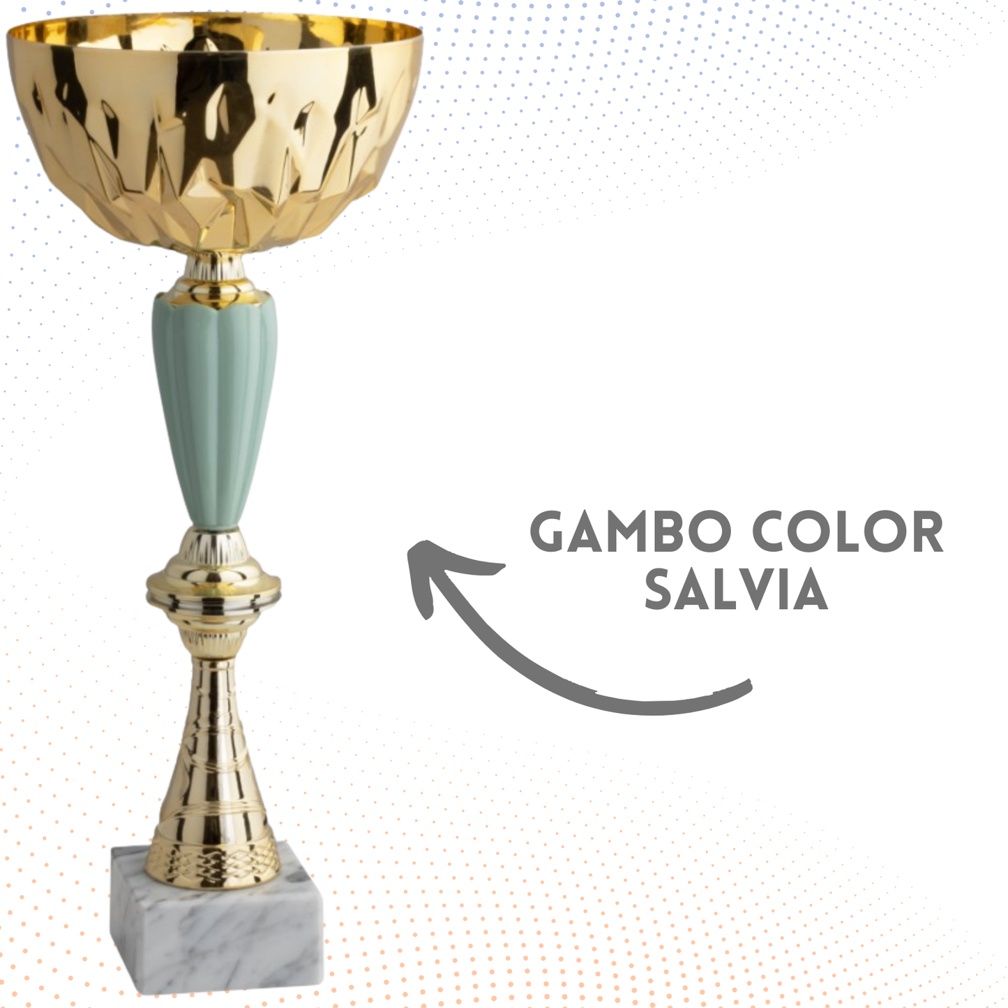 Coppa da 32 cm con base in marmo | Cod. 11.034G