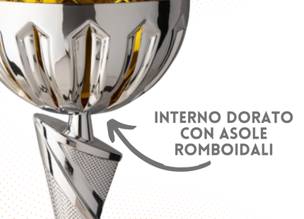 Coppa da 33 cm con base in ABS | Cod. 8.154