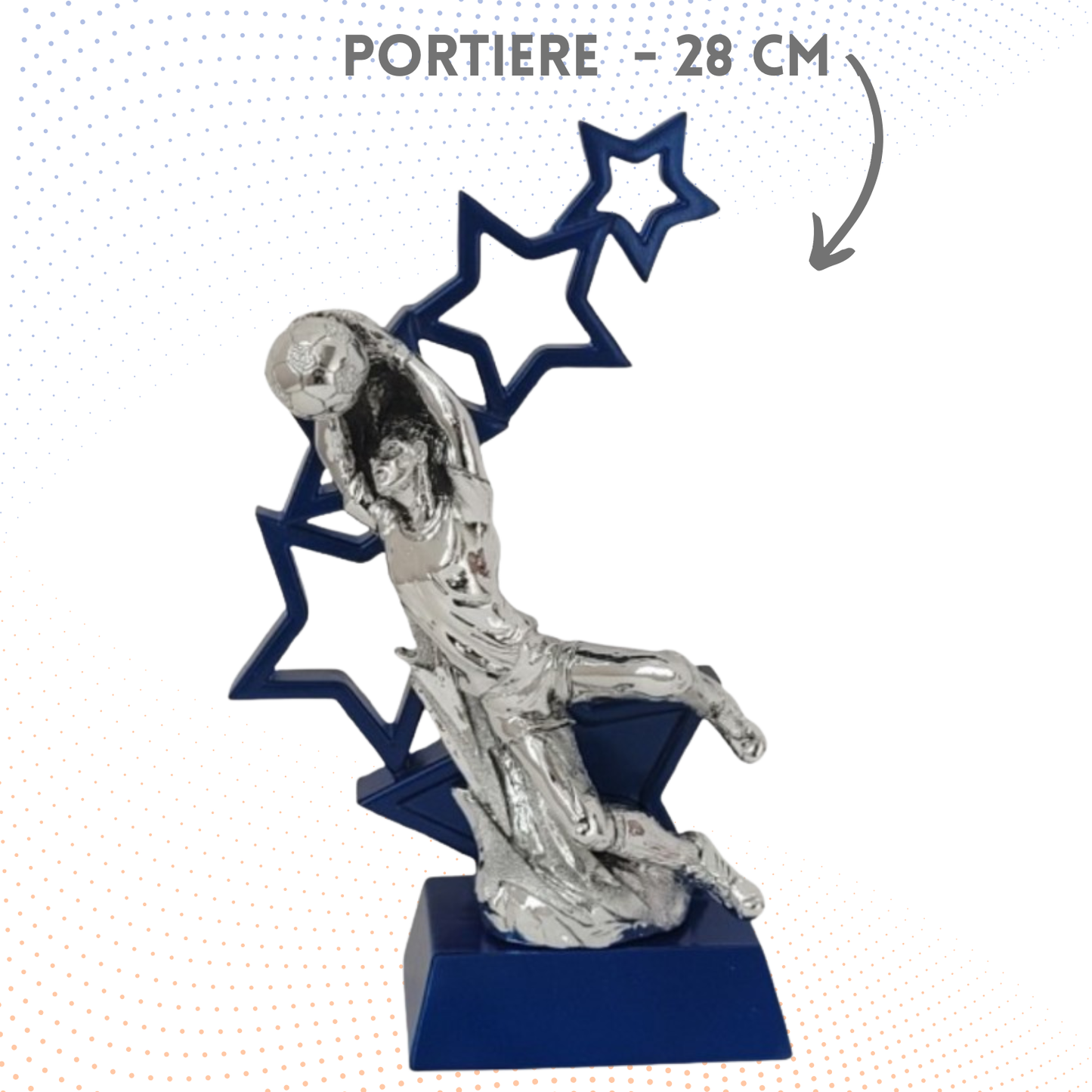 Set completo 5 pezzi premiazioni calcistiche | Cod. Urano