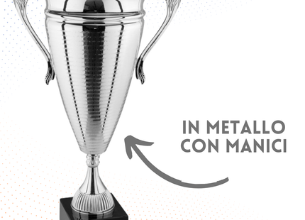Tris di premiazioni personalizzate con manici 72 - 66 - 61 cm | Cod. 1.069