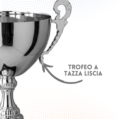 Trofeo in metallo da 29 cm con manici | Cod. 7.263