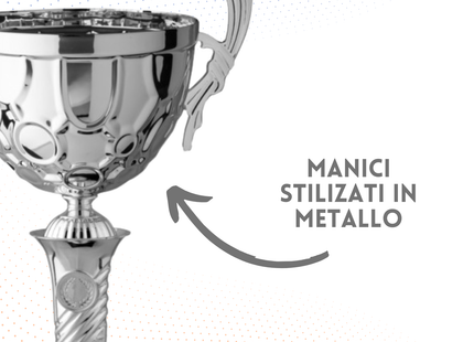 Set 4 Trofei con manici da 42 - 38 - 36 - 33 cm | Cod. 7.019