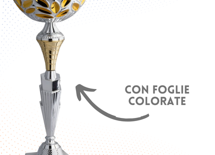 Coppa da 40 cm con base in marmo | Cod. 8.701S