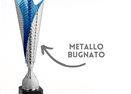 Trofeo in metallo da 49 cm, peso da 1 Kg | Cod. 4.541