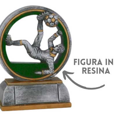 Premio calcistico da 16 cm personalizzato | Cod. 15.001