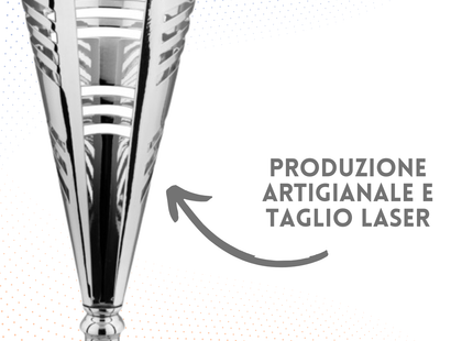 Trofeo in metallo da 47 cm artigianale | Cod. 6.521