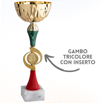 Coppa da 40 cm con base in marmo | Cod. 12.021G