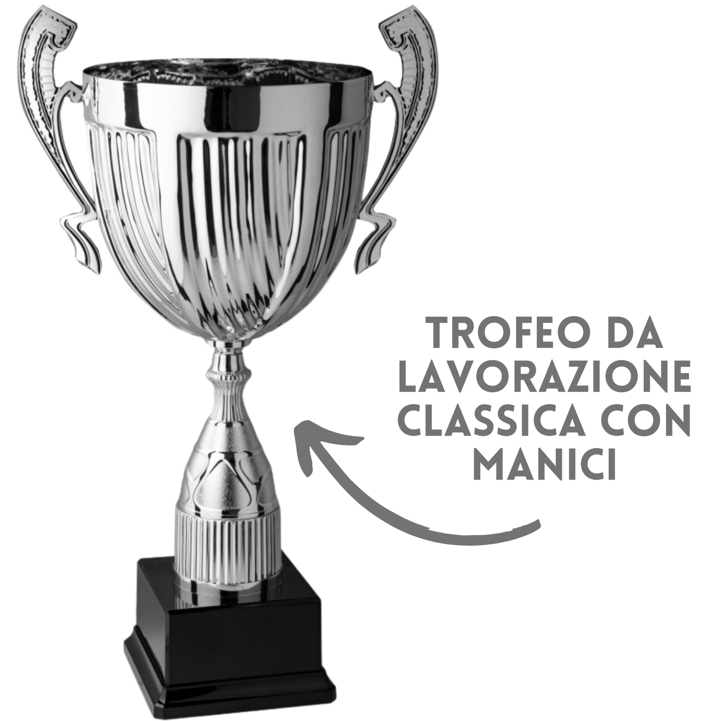 Coppa trofeo classica con manici 49 cm | Cod. 1.232