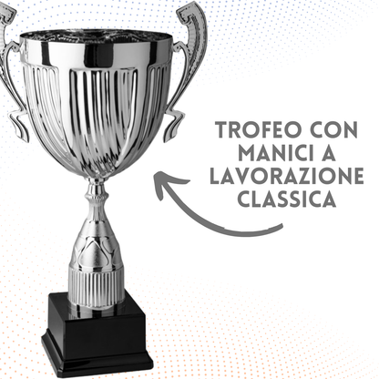 Trofeo con manici da 49 cm, peso da 0,7 Kg | Cod. 4.062