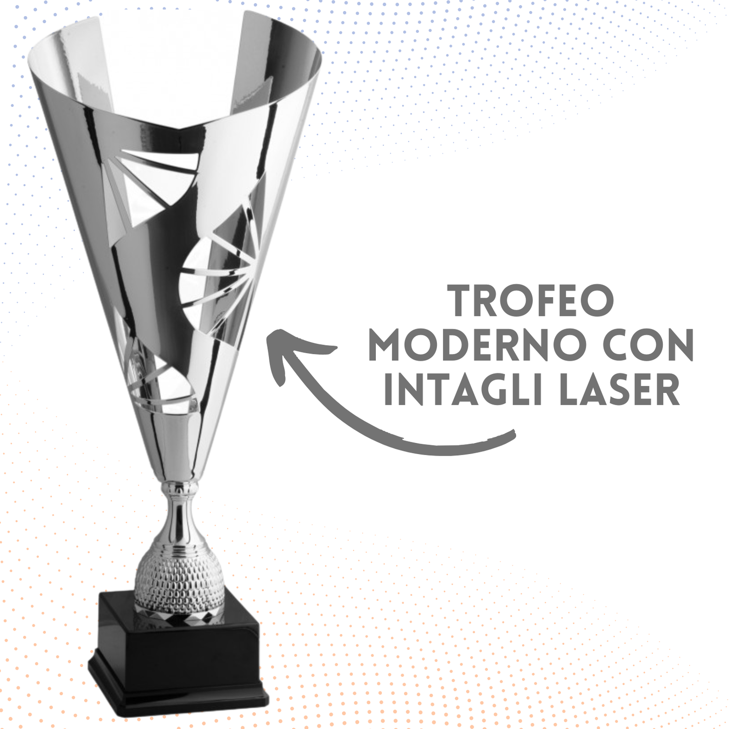 Trofeo in metallo da 65 cm, peso da 2,9 Kg | Cod. 1.033