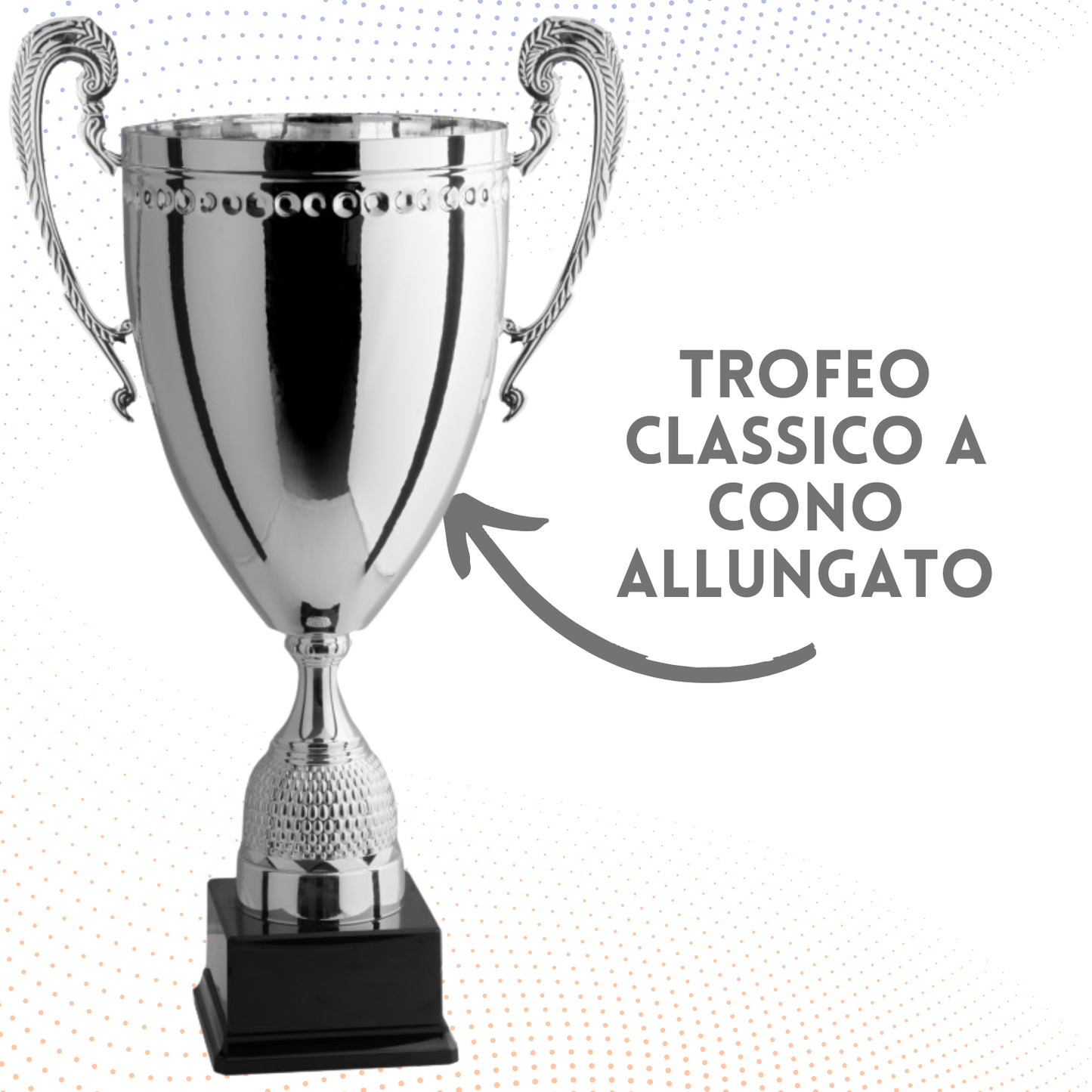Trofeo con manici da 48 cm, peso da 1,5 Kg | Cod. 1.164