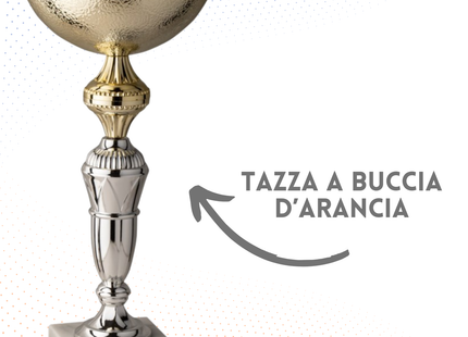 Coppa da 34 cm con base in marmo | Cod. 11.133G