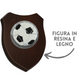 Premiazioni personalizzate crest in legno premio calcio 25.201.11