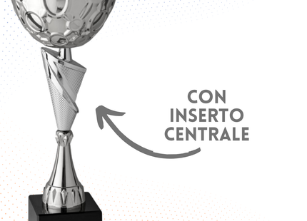 Coppa da 41 cm colore silver | Cod. 8.032S