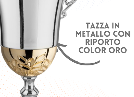 Tris di trofei personalizzati con manici 42 - 38 - 32 cm | Cod. 2.491P