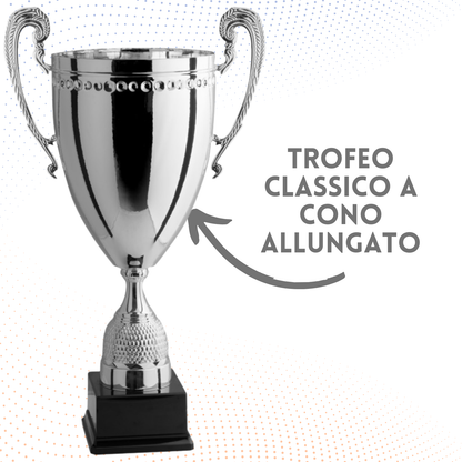 Trofeo con manici da 53 cm, peso da 2 Kg | Cod. 1.163