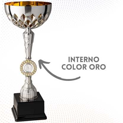 Coppa da 41 cm con inserto vittoria | Cod. 8.142