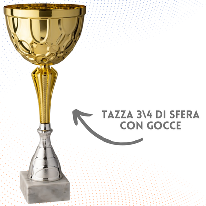 Set 4 Coppe da 43 - 39 - 36 - 32 cm | Cod. 9.229G