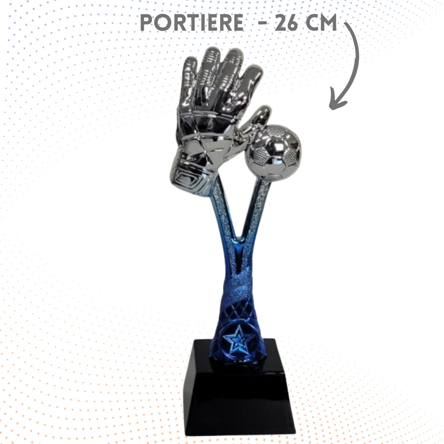 Set completo 5 pezzi premiazioni calcistiche | Cod. Venere