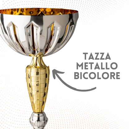 Coppa da 27 cm con base in marmo | Cod. 10.015