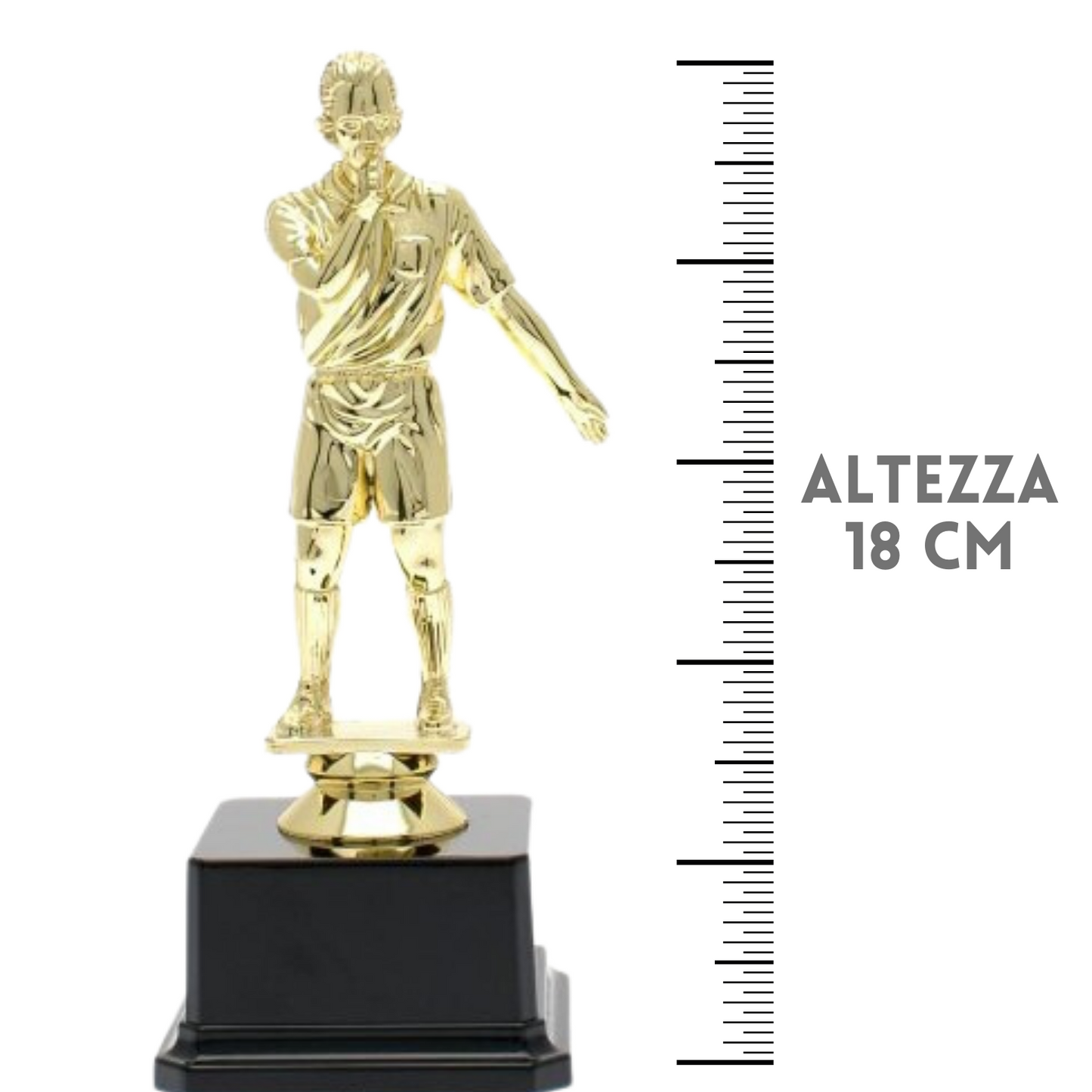 Premio arbitro da 18 cm personalizzato | Cod. 16.010