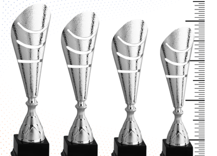 Set 4 Trofei da 48 - 43 - 38 - 33 cm | Cod. 7.049