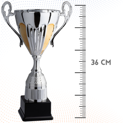 Trofeo con manici da 36 cm, peso da 0,8 Kg | Cod. 4.123