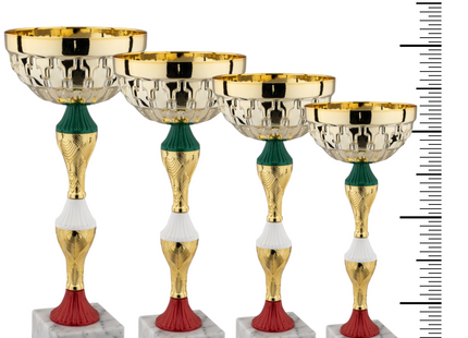 Set 4 premiazioni da 37 - 34 - 30 - 27 cm | Cod. 12.942G