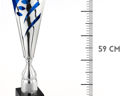 Trofeo in metallo da 59 cm, peso da 1,8 Kg | Cod. 3.192