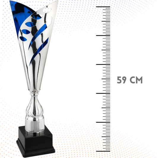 Trofeo in metallo da 59 cm, peso da 1,8 Kg | Cod. 3.192