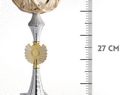 Coppa da 27 cm con base in marmo | Cod. 12.014G