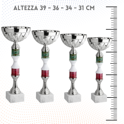 Set 4 Coppe da 39 - 36 - 34 - 31 cm | Cod. 12.049S