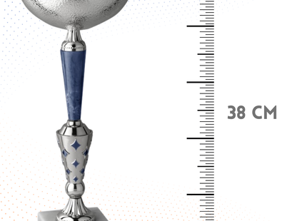 Coppa da 38 cm con base in marmo | Cod. 11.152S