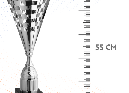 Trofeo in metallo da 55 cm, peso da 1,9 Kg | Cod. 2.572