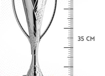 Coppa da 35 cm in ABS con base in marmo | Cod. 12.282