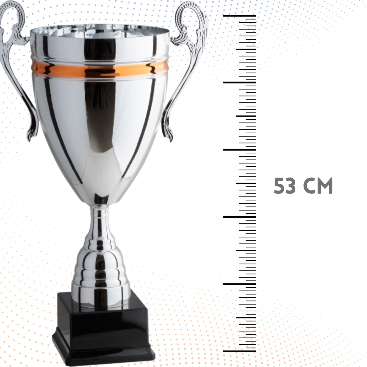 Trofeo con manici da 53 cm, peso da 2,1 Kg | Cod. 1.261
